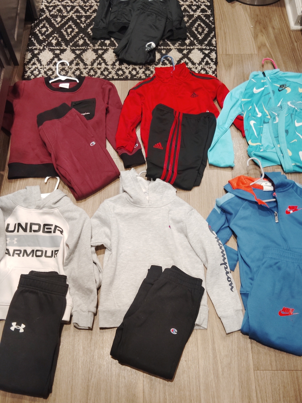 Kids Name Brand Matching Sweat Suits
